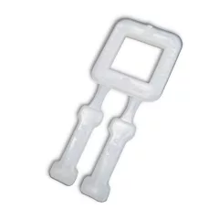 Pánt csat 13 mm műanyag