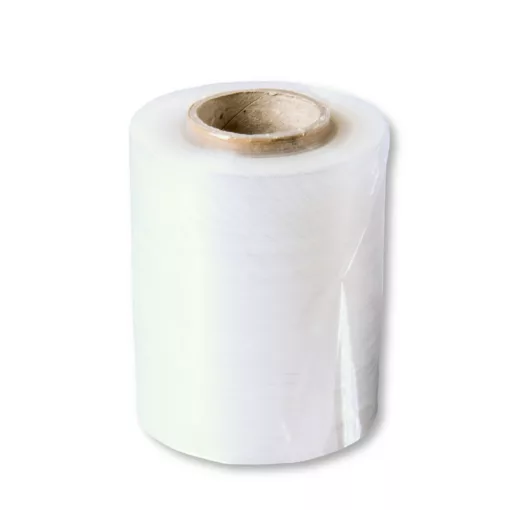 Kézi nyújtható fólia (sztreccsfólia) 100mm / 23 mic 150 fm nyél nélkül