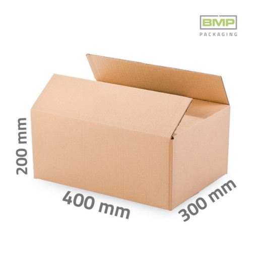 Kartondoboz 400x300x200mm - 3 rétegű papírdoboz