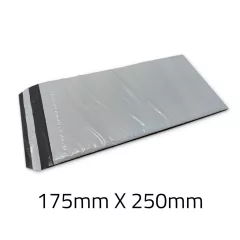   Biztonsági futártasak ragasztócsíkkal 175mm x 250mm + 50mm x 0,05