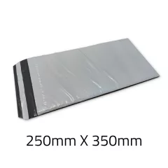   Biztonsági futártasak ragasztócsíkkal 250mm x 350mm + 50mm x 0,05