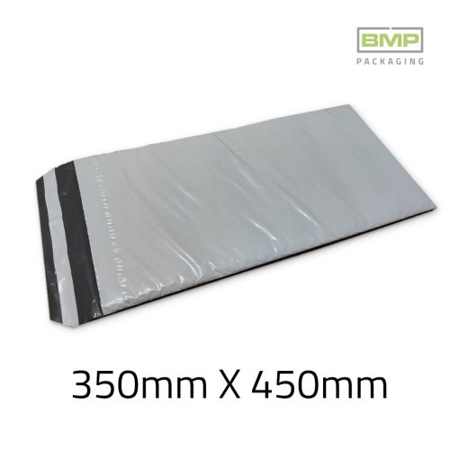 Biztonsági futártasak ragasztócsíkkal 350mm x 450mm + 50mm x 0,05
