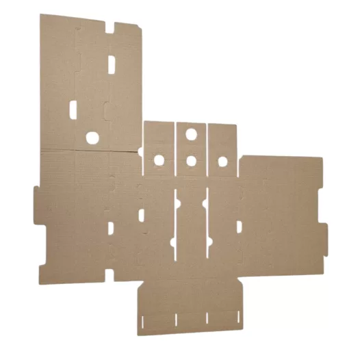 Kartonbetét boros dobozhoz (3 db palackhoz) - 868 x 874 mm