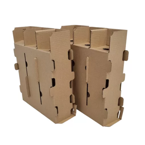 Kartonbetét boros dobozhoz (3 db palackhoz) - 868 x 874 mm
