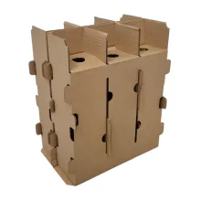 Kartonbetét boros dobozhoz (3 db palackhoz) - 868 x 874 mm