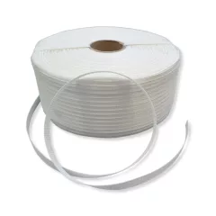   Pántszalag 16mm x 850 m, keresztben szőtt, fehér PET, 76mm-es cséveátmérő (GW50 L)