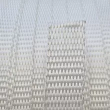 Pántszalag 16mm x 850 m, keresztben szőtt, fehér PET, 76mm-es cséveátmérő (GW50 L)