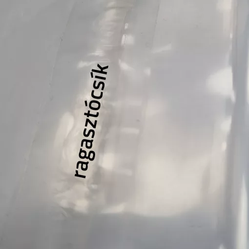 Eltolt szájú tasak - 595 x 730+50 x 0,08 mm