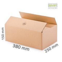 Kartondoboz 380x250x150 mm - 3 rétegű papírdoboz
