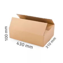 Kartondoboz 430x310x100 mm