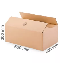 Kartondoboz 600x400x200 mm - 5 rétegű papírdoboz