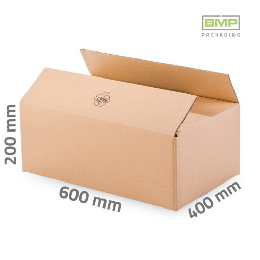 Kartondoboz 600x400x200 mm - 5 rétegű papírdoboz