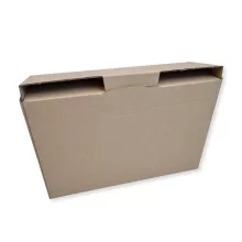 A4 irattároló önzáró kartondoboz 370x250x115 mm
