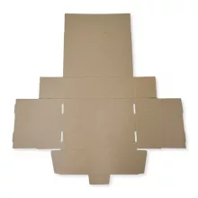 A4 irattároló önzáró kartondoboz 370x250x115 mm
