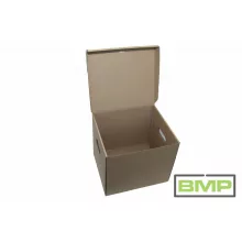 Kartondoboz 325x295x240 mm - A4 fedeles irattároló