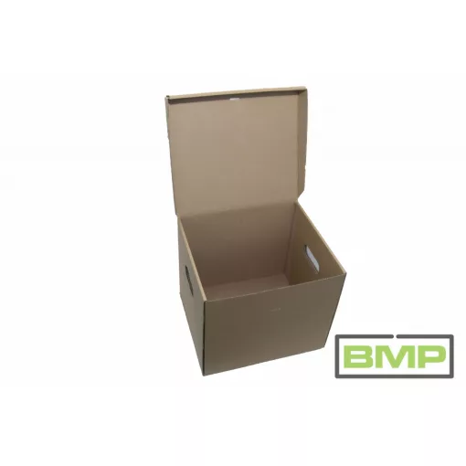 Kartondoboz 325x295x240 mm - A4 fedeles irattároló