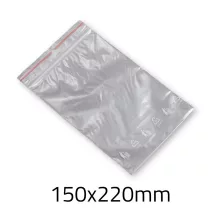 Simítózáras tasak 150x220 mm 40mic