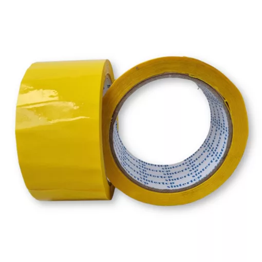 Ragasztószalag Sárga 48mm széles 66m hosszú