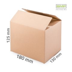 Kartondoboz 180x130x125 mm - 3 rétegű papírdoboz