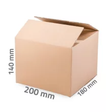 Kartondoboz 200x180x140 mm