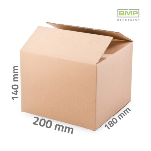 Kartondoboz 200x180x140 mm - 3 rétegű papírdoboz