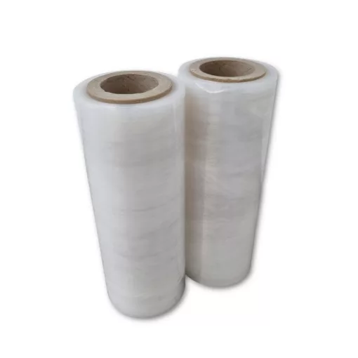 Kézi nyújtható fólia (sztreccsfólia) 250mm / 23 mic / 120m átlátszó