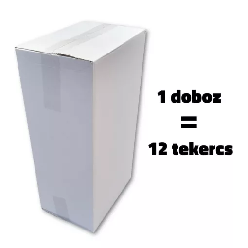 Kézi nyújtható fólia (sztreccsfólia) 250mm / 23 mic / 120m átlátszó