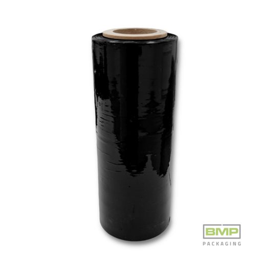 Kézi nyújtható fólia (sztreccsfólia) 250mm / 23 mic / 120 m fekete