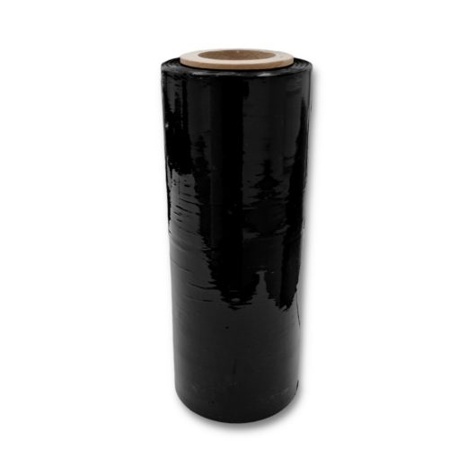 Kézi nyújtható fólia (sztreccsfólia) 250mm / 23 mic / 120 m fekete