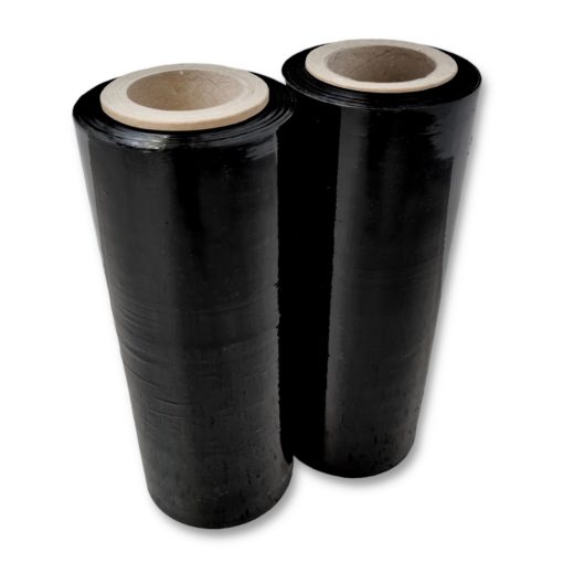 Kézi nyújtható fólia (sztreccsfólia) 250mm / 23 mic / 120 m fekete