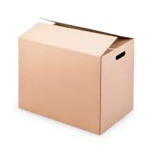 Kartondoboz 600x400x400 mm - 5 rétegű kimetszett füles költöztető doboz