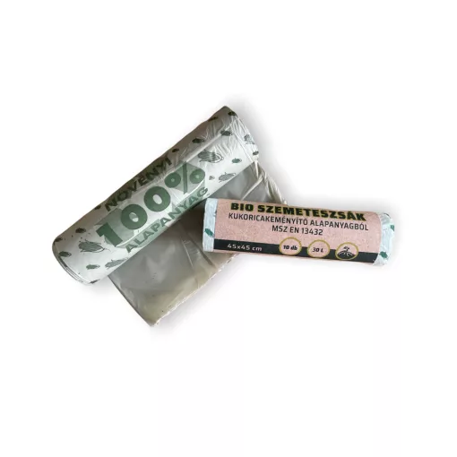 Lebomló szemeteszsák 50x60 cm - 10db/tekercs - 30 liter