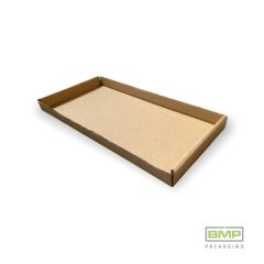 Papírtálca hullámkarton (Streetfood) - 280x175x30 mm