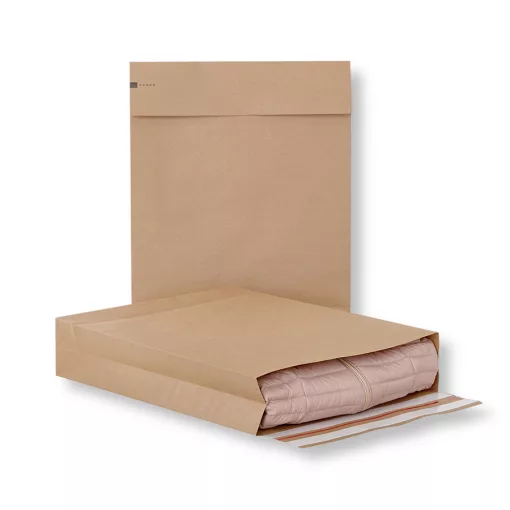 Talpas extra erős csomagküldő papírboríték (B4) - 250x350x50+80 mm