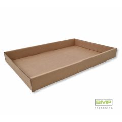 Papírtálca hullámkarton - 535x357x59 mm