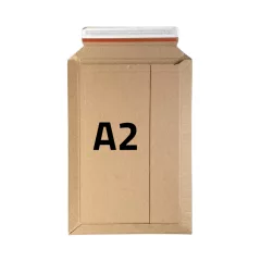 Hullámkarton boríték A2 - 414x570/434x585 mm