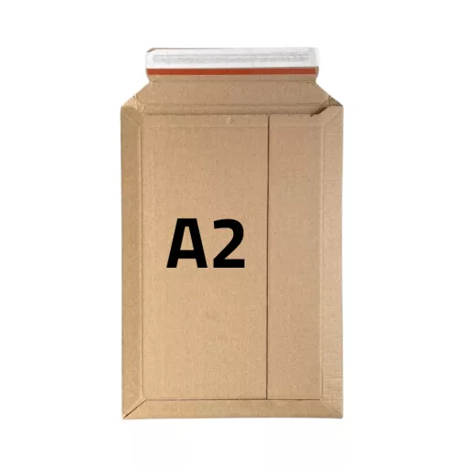 Hullámkarton boríték A2 - 414x570/434x585 mm