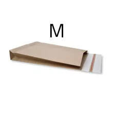 Talpas extra erős csomagküldő papírboríték (M) - 350x450x80+100 mm