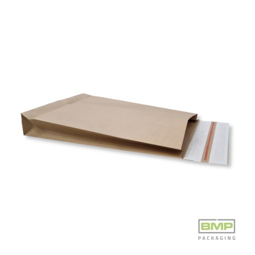 Talpas extra erős csomagküldő papírboríték (M) - 350x450x80+100 mm