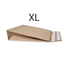   Talpas extra erős csomagküldő papírboríték (XL) - 450x570x100+95mm
