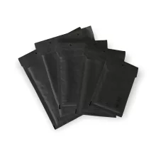 Légpárnás Boríték (buborékos boríték) D/14 fekete - 180x265 mm