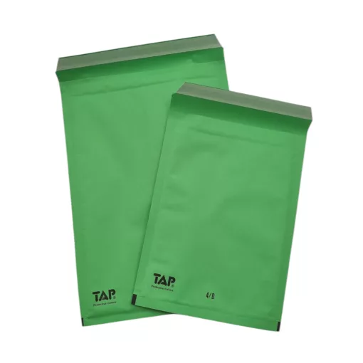 Légpárnás Boríték (buborékos boríték) D/14 Zöld  180x265 mm