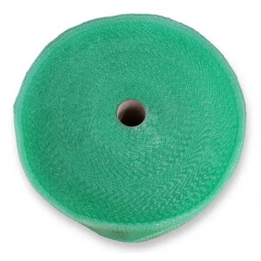 Újrahasznosított légpárnás fólia (buborékfólia) 50 m² (0,5 m x 100 m x 60 my) zöld