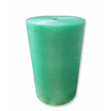 Újrahasznosított légpárnás fólia (buborékfólia) 100 m² (1 m x 100 m x 60 my) zöld
