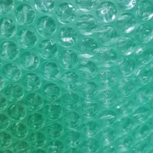 Újrahasznosított légpárnás fólia (buborékfólia) 100 m² (1 m x 100 m x 60 my) zöld