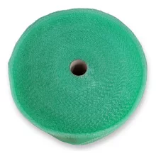 Újrahasznosított légpárnás fólia (buborékfólia) 100 m² (1 m x 100 m x 60 my) zöld