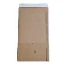 Könyvcsomagoló doboz - R54 - 245x165x70 mm