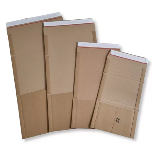 Könyvcsomagoló doboz - R54 - 245x165x70 mm