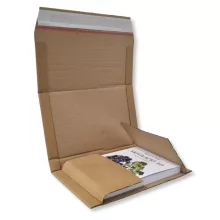 Könyvcsomagoló doboz - R54 - 245x165x70 mm