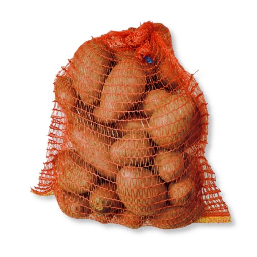 Raschel zsák - 33x47 cm - narancssárga